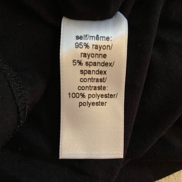 Maurices NWT Women's Ruffled Dot Print Chiffon Yoke Short Sleeve Tee Size XL - Picture 6 of 7